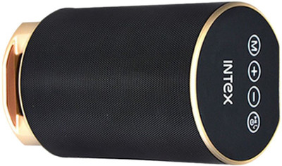 Intex BT-Beats TUF 3 W Bluetooth Speaker(Gold, Black, Mono Channel)