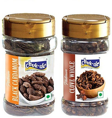 

Chukde Platinum Clove (75g) , Black cardmom(60g)(2 x 67.5 g)
