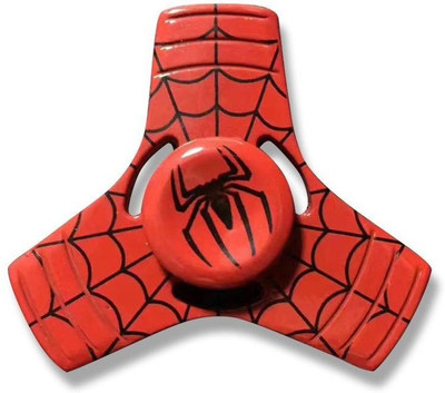 

VibeX ™ Stress Anxiety Focus ADHD OCD Kids Fidget Tri Spinner Spiderman Red Toy Anti(Multicolor)