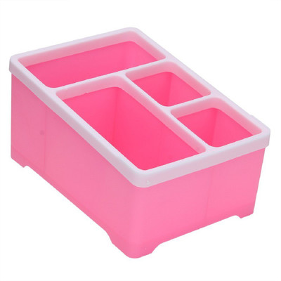 

onmall Multipurpose desk organiser, pen stand, mobile stand, remote stand, table organiser for office Storage Box(Multicolor)