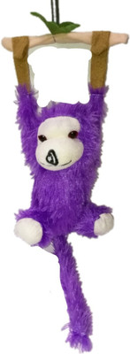 

COST TO COST Small Hanging Monkey - 8 inch(Purple)