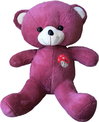 

kidoz kingdom SOFT TEDDY DARK PINK - 35 cm(DARK PINK)