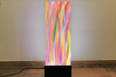 KubiCo Home Decor Modern Decorative Lamp - Rainbow Night Lamp(68 cm, Red)
