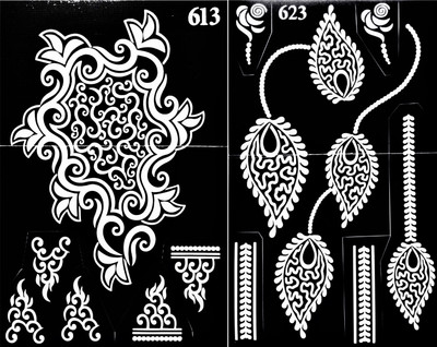

ARR Henna Stencils STENCIL STICKER(HENNA DESIGN)