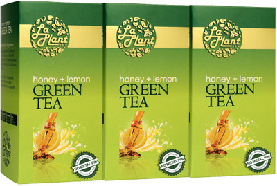 

LaPlant Honey & Lemon Green Tea Honey, Lemon Green Tea Bags Box(75 Bags)