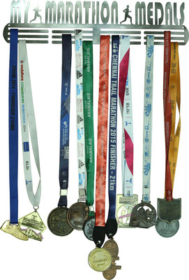 Runwynd My Marathon Metal Medal Hanger Big Trophy(L)