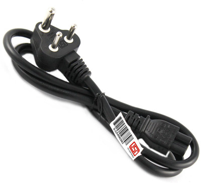 

Gizga Essentials 3 Pin Laptop Adapter Charger - ISI Certified (1 Meter/ 3.3 Feet - 3 Years Warranty) Power Cord(Mobile, Laptop, Tablet, Mp3, Gaming Device, Black)
