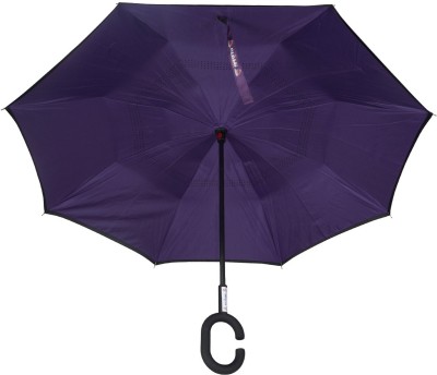 

Clubb Clubbrella for Car - The Inverted / Reversible Umbrella(Purple, Black)