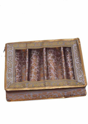 sovam Brocade Bangle Box Vanity Box Multi - Text Vanity Box(Multicolor)