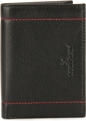 

Daniel Klein Men Red, Black Genuine Leather Wallet(5 Card Slots), Black;red