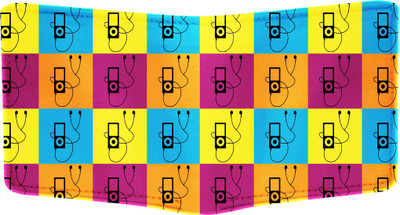 IDEOL Men Multicolor Canvas Wallet(8 Card Slots)