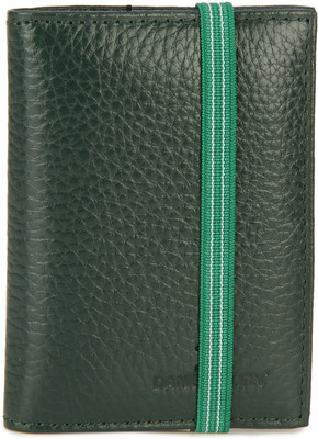 

Daniel Klein Men Green Genuine Leather Wallet(6 Card Slots)