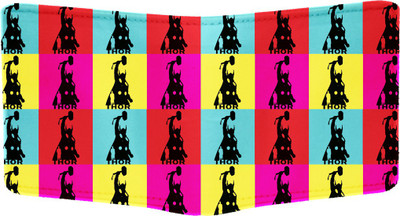 

IDEOL Men Multicolor Canvas Wallet(8 Card Slots)