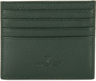 

Daniel Klein Men Green Genuine Leather Wallet(9 Card Slots)