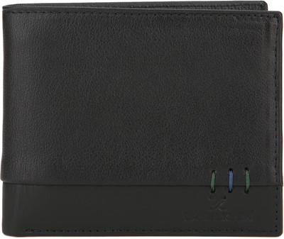 

Daniel Klein Men Black Genuine Leather Wallet(12 Card Slots)