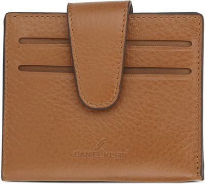 

Daniel Klein Men Brown Genuine Leather Wallet(12 Card Slots)