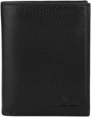 

Daniel Klein Men Black Genuine Leather Wallet(9 Card Slots)