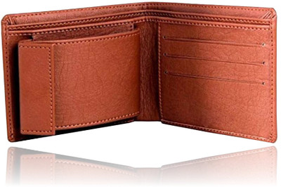 

Toughstance Men Tan Artificial Leather Wallet(9 Card Slots)