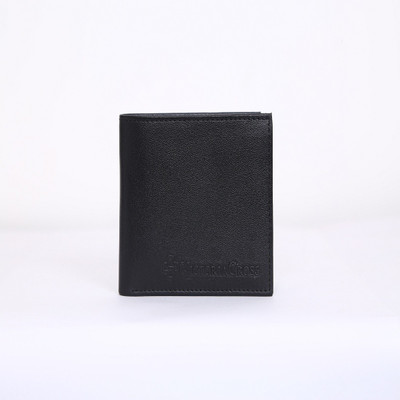 

VICTORIA CROSS Men Black Genuine Leather Wallet(11 Card Slots)