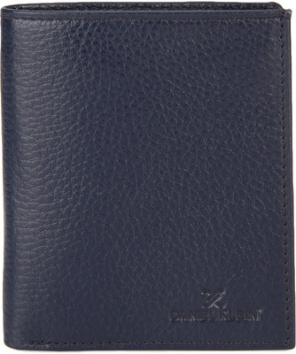 

Daniel Klein Men Blue Genuine Leather Wallet(8 Card Slots)