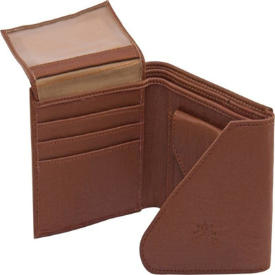 

SP Boys Tan Artificial Leather Wallet(4 Card Slots)