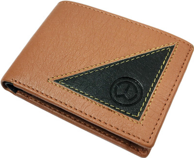 

IzcorpIndia Boys Black Artificial Leather Wallet(3 Card Slots), Tan