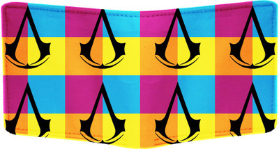 

IDEOL Men Multicolor Canvas Wallet(8 Card Slots)