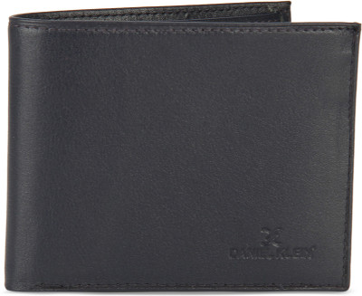 

Daniel Klein Men Blue Genuine Leather Wallet(3 Card Slots)
