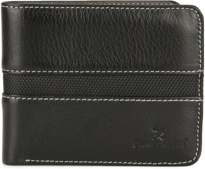 

Daniel Klein Men Black Genuine Leather Wallet(9 Card Slots)