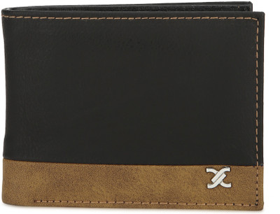 Daniel Klein Men Black, Brown Artificial Leather Wallet(6 Card Slots)