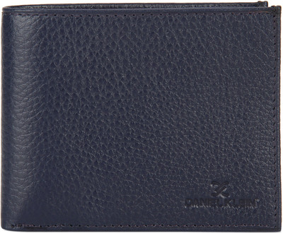 

Daniel Klein Men Blue Genuine Leather Wallet(8 Card Slots)