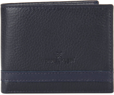 

Daniel Klein Men Blue Genuine Leather Wallet(6 Card Slots)