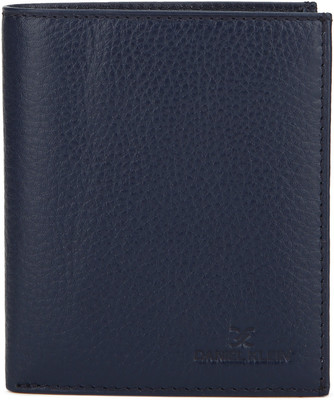 

Daniel Klein Men Blue Genuine Leather Wallet(3 Card Slots)