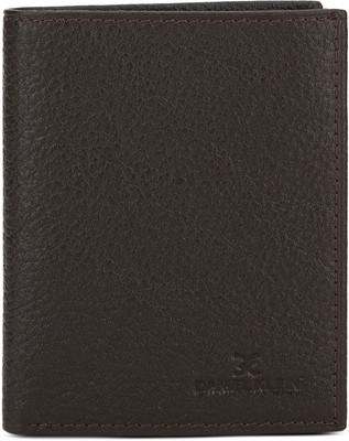 

Daniel Klein Men Brown Genuine Leather Wallet(9 Card Slots)