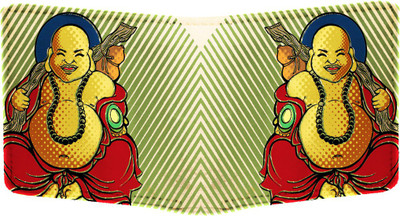 

IDEOL Men Multicolor Canvas Wallet(8 Card Slots)