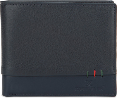 Daniel Klein Men Blue Genuine Leather Wallet(11 Card Slots)