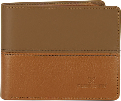

Daniel Klein Men Brown Genuine Leather Wallet(8 Card Slots)