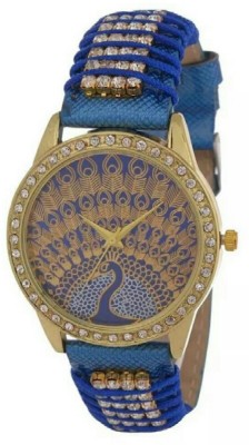PFN Analog diamond stone studded peacock design fancy peack28w1 Watch  - For Women   Watches  (PFN)
