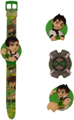 SS Traders -Ben10 Cartoon 3 Dial Changable Digital Watch  - For Boys & Girls   Watches  (SS Traders)