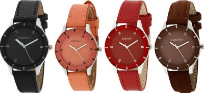 Cartney Combo Pack of 4 CTYCBM Watch  - For Girls   Watches  (cartney)