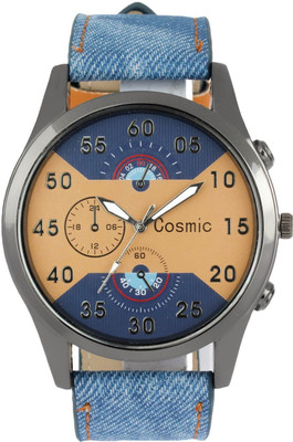 

COSMIC CASUAL WEAR BLUE-BROWN COLOR Watch - For Men