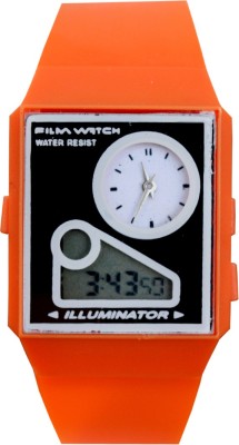 CREATOR ILLUMINATOR Dual Time-Water Resist -Orange New Watch  - For Men & Women   Watches  (Creator)