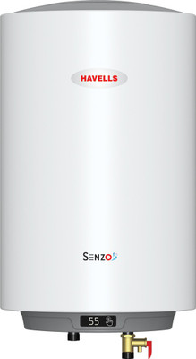 Havells 15 L Storage Water Geyser(White, SENZO 5S)