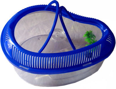 

Petshop7 turtlsblu Round Ends Aquarium Tank(7 L)