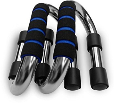 

Trendscartzy store Push up bar120011 Push-up Bar(Black, Blue, Silver), Silver & black blue