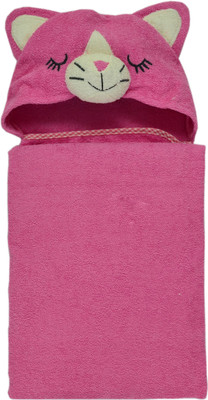 

Baby Elements Cotton Terry 320 GSM Bath Towel Set(Pink)