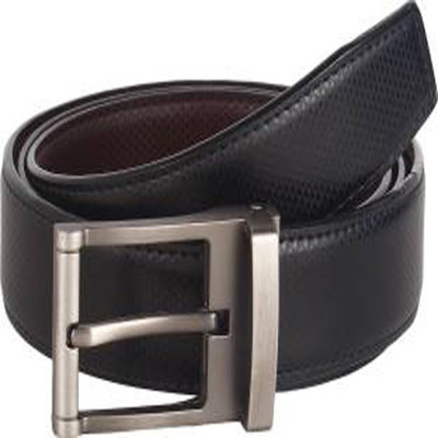 

MAHALAXMI TRADERS Men Formal Black Artificial Leather Belt