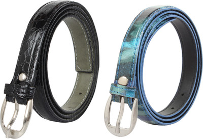 

Styles Creation Women Casual, Party Black, Blue Artificial Leather Belt