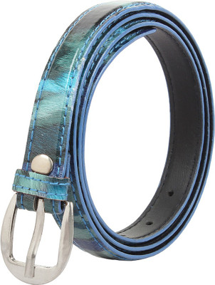 

Styles Creation Women Casual, Party, Evening Blue Artificial Leather Belt