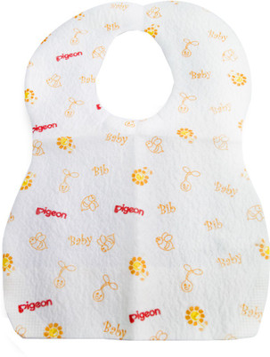 Pigeon Disposable Bibs(White)